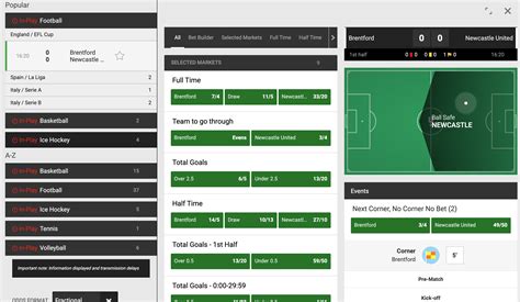 Best Bookies For In Play Betting .